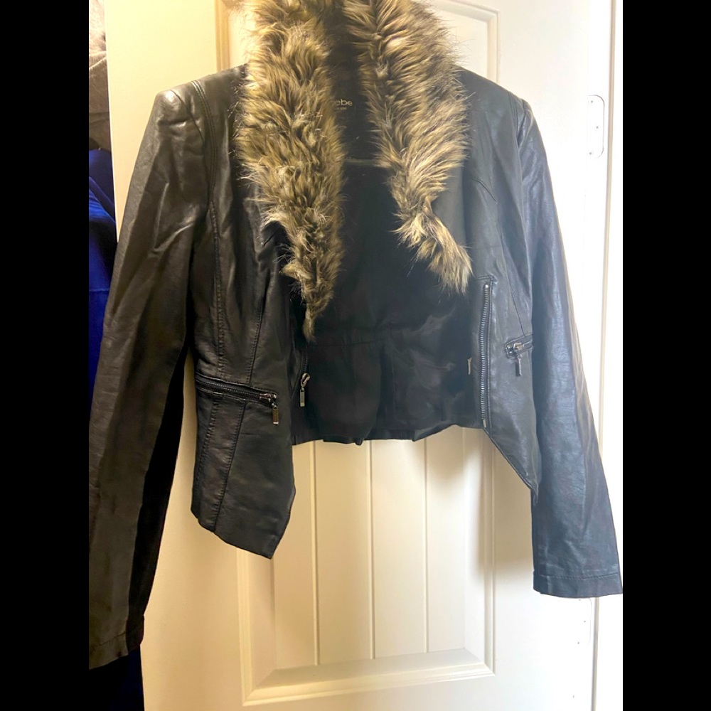 Bebe Leather Jacket
